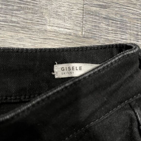 GISELE HIGH RISE SKINNY JEANS BLACK ARROW 26 - Picture 11 of 13